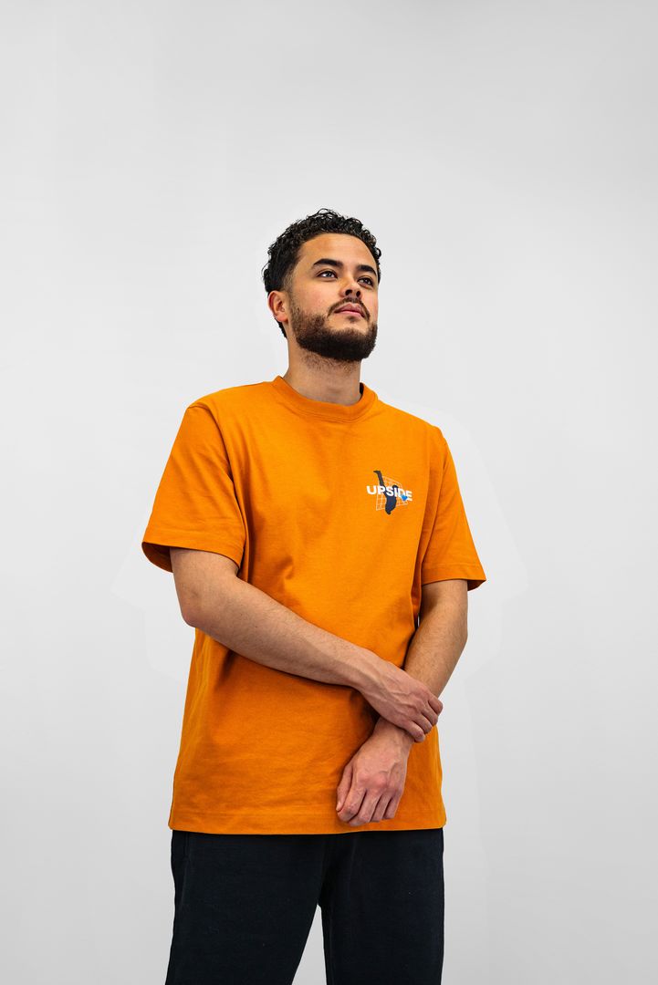 "UPSIDE" Ultra Heavy T-shirt